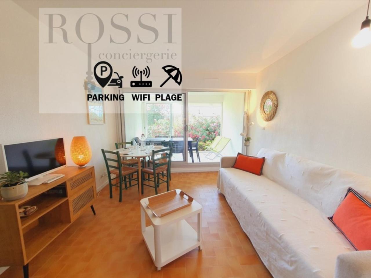 T2 Traversant Familial Cap Sud Parking Plages - Rossiconciergerie - Linge En Option Ла-Гранд-Мотт Екстер'єр фото